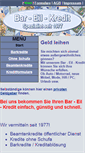 Mobile Screenshot of bar-eil-kredit.de